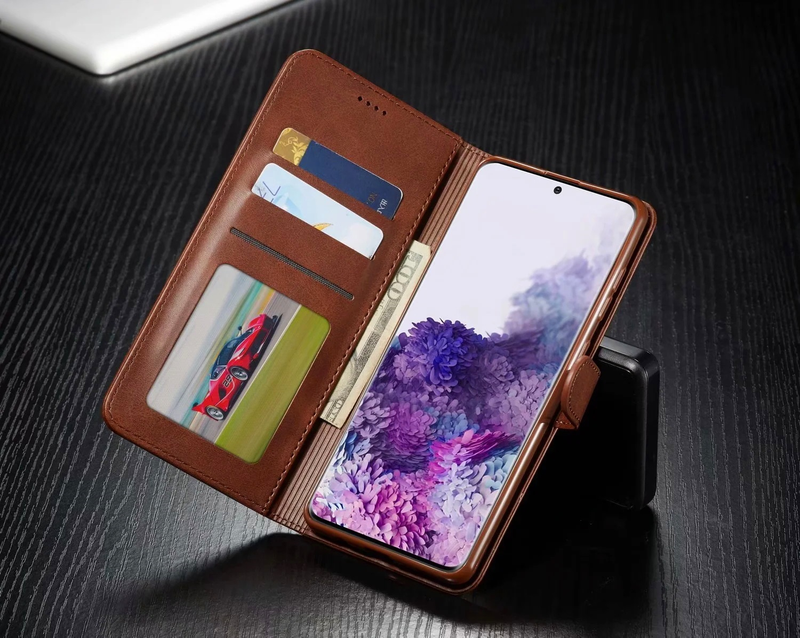 Usnjena torbica denarnica za Samsung Galaxy A10 A20 A20e A30 A40 A50 A70 A80 Flip Cover A21 A51 A71 A7 A8 A9 J4 J6 Plus F62 M_voghion.com