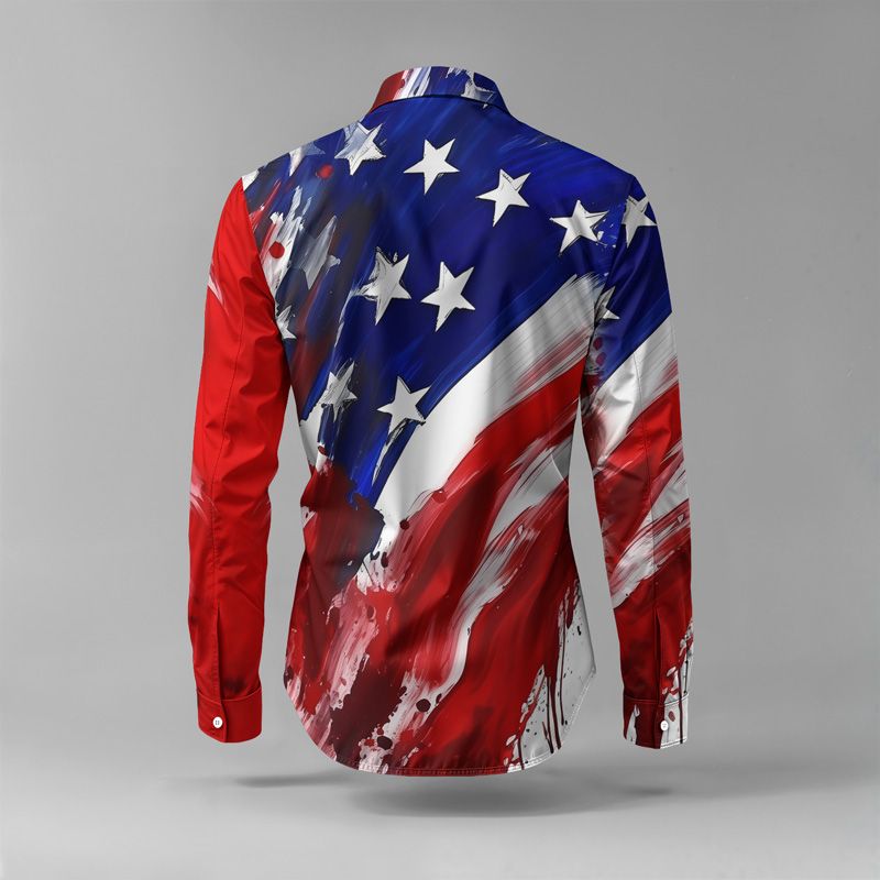 Set di camicie da uomo primavera/estate 2025, con stampa di marca, alla moda, semplice, a maniche lunghe, di alta qualità e comode._voghion.com