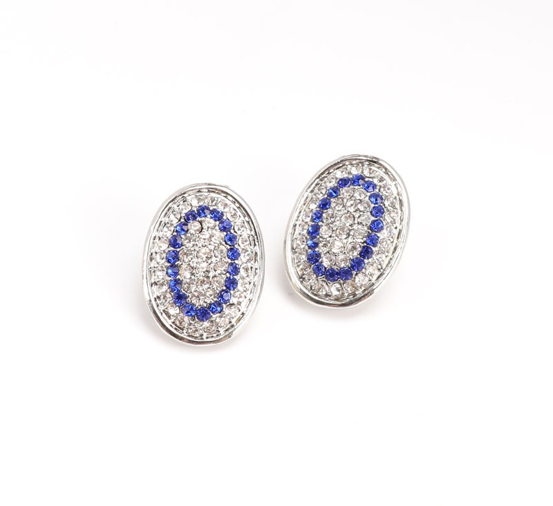 Women Classic Crystal Wedding Party Jewelry Accessories Necklace Earrings Bracelet Ring Prom Jewelry Sets_voghion.com