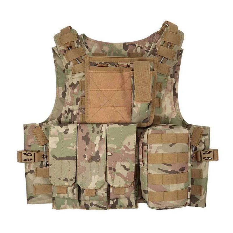 Taktische Amphibien-Militärausrüstungsträger Outdoor Paintball Shooting Airsoft Körperpanzerung Jagdweste_voghion.com