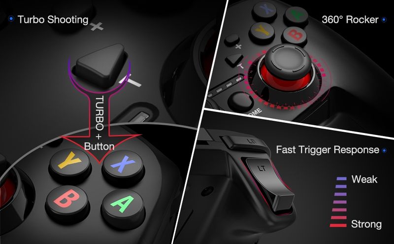 Verbeterde Pro Controller voor Nintendo Switch/Switch Lite/Switch OLED Console Draadloze Gamepad Videogame USB Joystick_voghion.com