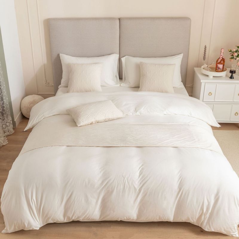 Nueva toalla de cama de terciopelo holandés con patrón de concha súper suave para hotel de alojamiento familiar_voghion.com