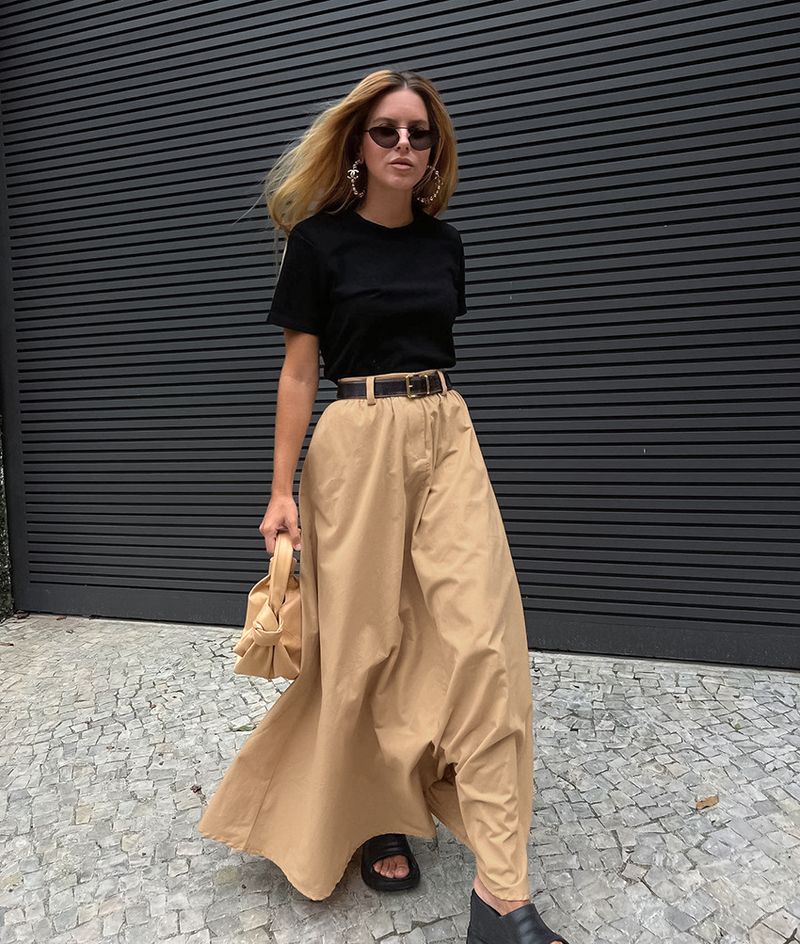Neuer Damenrock mit Streetstyle und lockerem Rock_voghion.com