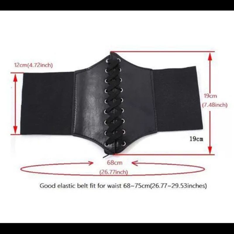 Corsetti alla moda sexy da donna HOT con cintura larga, in pelle PU ricamata con rosa, snellenti, elastici in vita per abito, cappotto e camicia_voghion.com