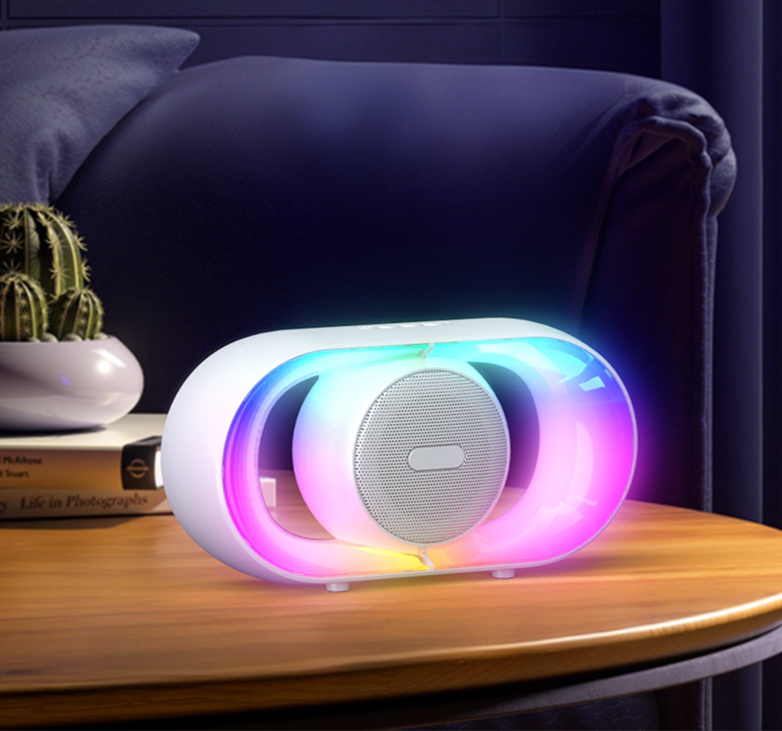 Cross-Border New U8 Cool Outdoor Camping Desktop Atmosphere Night Bluetooth Portable RGB Light Small Speaker_voghion.com