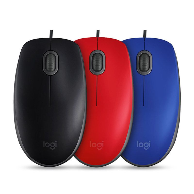 Xinweiqing M110 USB Portable Mute ABS 1000DPI Wired Optical Gaming Mouse for Laptop_voghion.com