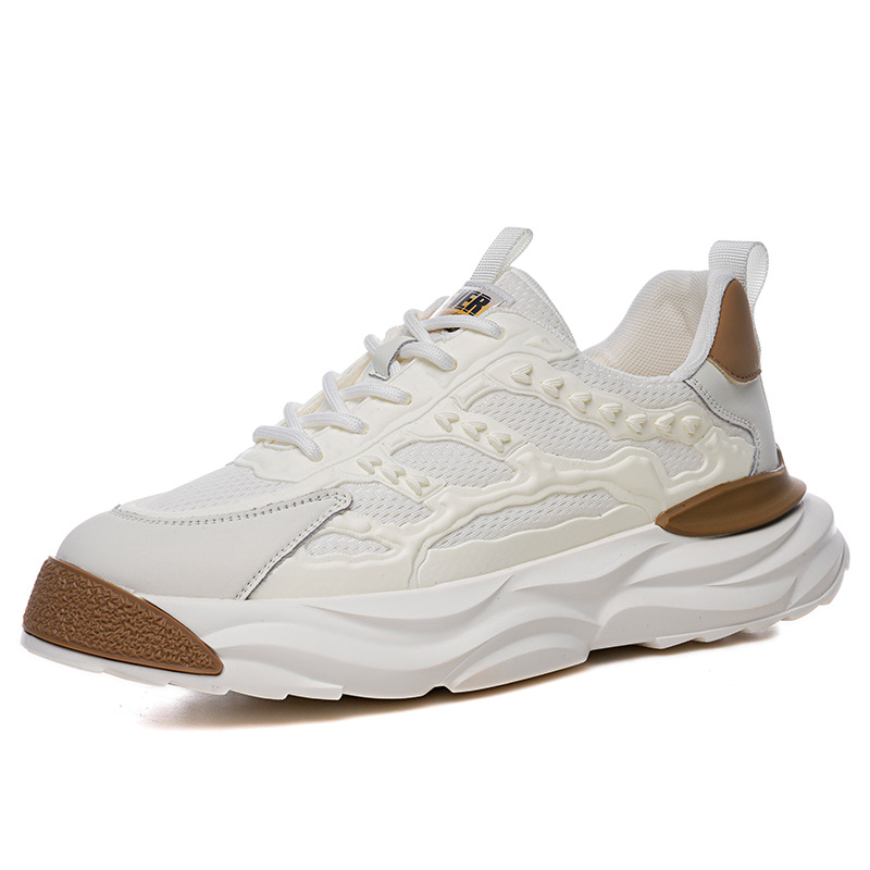 Mænd Fritidssko Sneakers Lærred stødabsorberende polstret åndbart fodtøj Fodtøj_voghion.com
