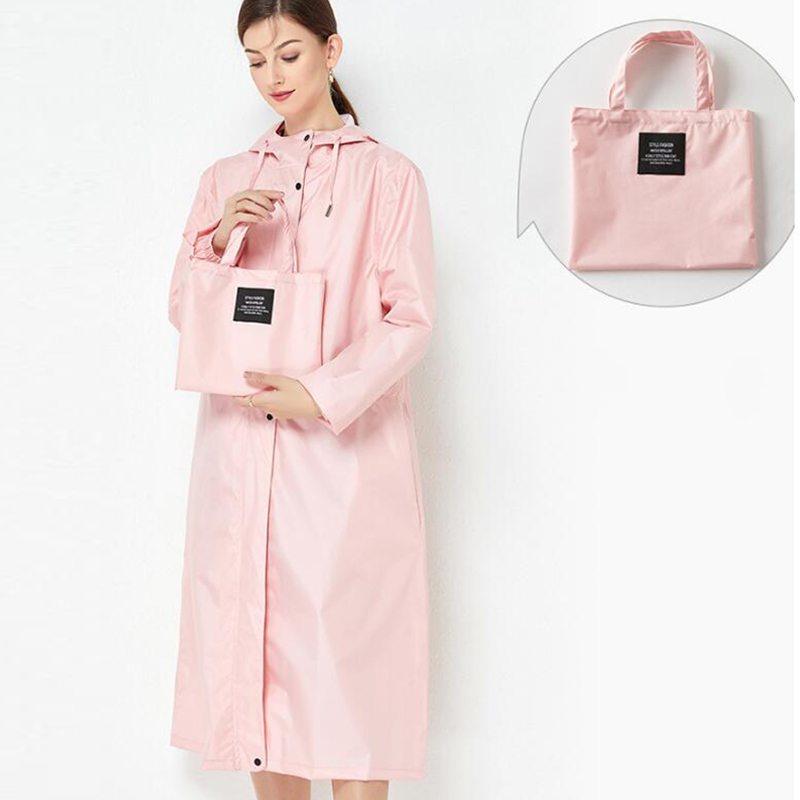 Dammen Waasserdicht Laang Reenmantel Damen Reenmantel Kapuzen Trenchjacket Windbreaker Liicht Outdoor Wanderreenkleeder_voghion.com