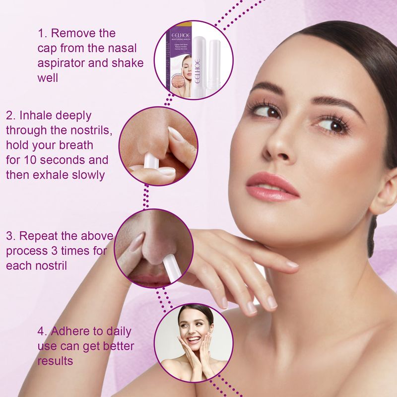 Eelhoe Nasal Inhaler Relieves Nasal Irritation, Cleanses Nose, Moisturizes And Firms Skin_voghion.com