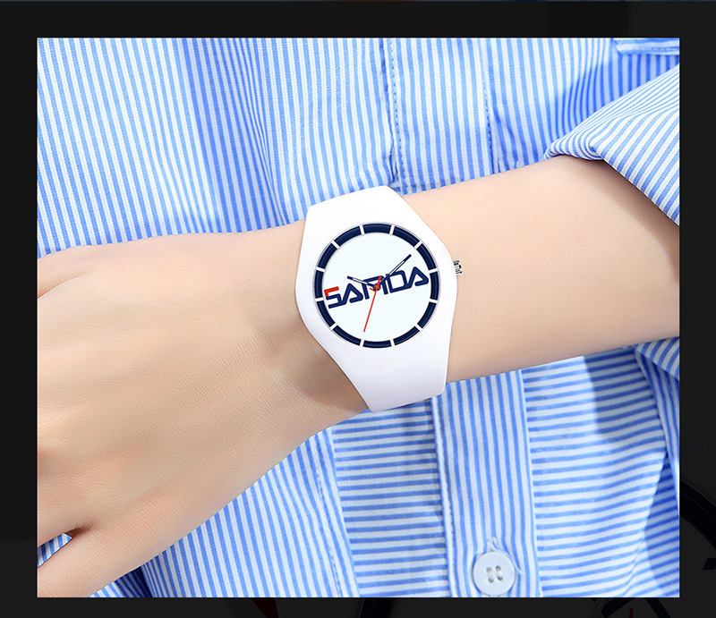 Quarzuhr für Jungen und Mädchen der Marke Sanda mit Tiktok-Liveübertragung, beliebte elektronische Uhr für Schüler_voghion.com