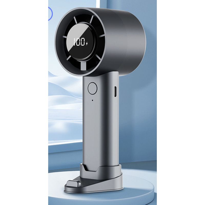 Ice Cooling Rechargeable Long Battery Life Mini Handheld USB Small Electric Fan_voghion.com