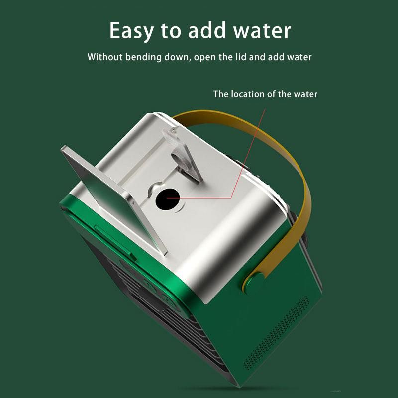 Mini Air Cooler Air Conditioner Thuis Buiten Kleine Luchtkoeler Draagbare Mobiele Telefoonhouder Spray USB Elektrische Koeler Ventilator_voghion.com