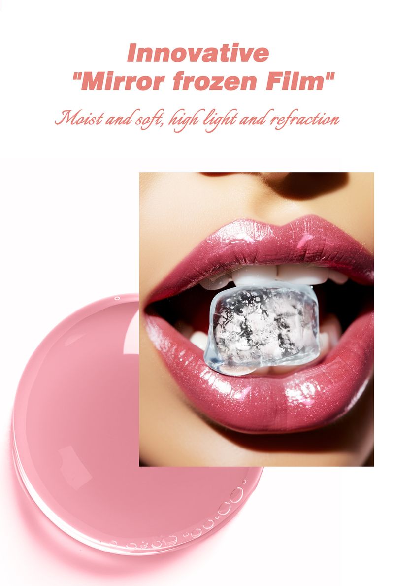 HelloKiss Natural Fine Sparkling Pearl Gloss Lichtgewicht hydraterende spiegelglazuur Liphoning_voghion.com