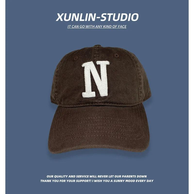 Grosse grosse tête, langue de canard adaptée à la casquette de baseball de sport, visage tendance pour hommes, petite taille, automne et hiver pour femmes_voghion.com