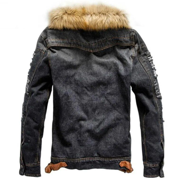 2024 New Men Jeans Jacket And Coats Denim Thick Warm Winter Outwear S-4XL LBZ21_voghion.com