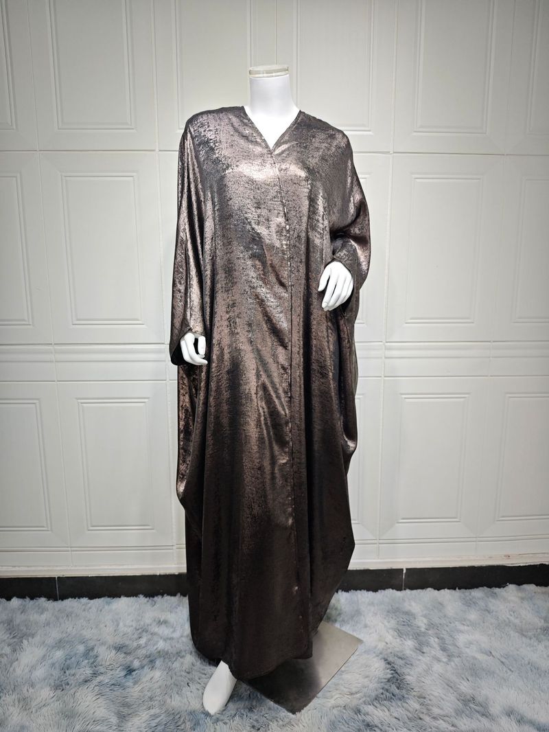 Dameskleding Mode Gewaad Dubai Grote Maat Cardigan Moslim_voghion.com