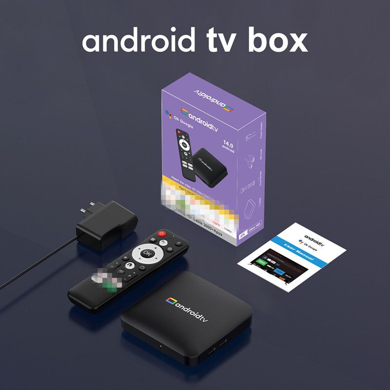 H96Max S905L3 Set-Top 2GB/16GB Android 14 Bluetooth HD Network 5G WiFi TV Box_voghion.com