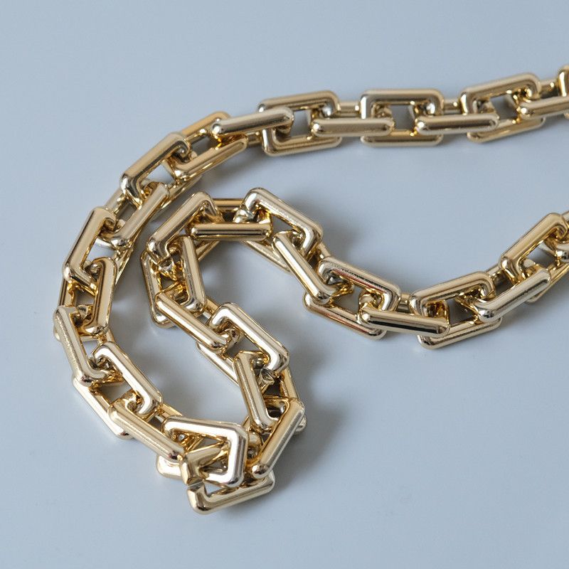 Fashion Internet Celebrity Style Gold Versatile Thick Cloud Handbag Shoulder Underarm Bag Chain Crossbody Strap_voghion.com