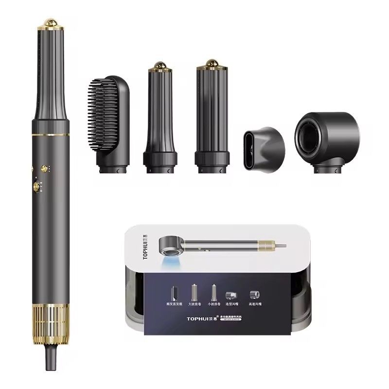 Multifunctional Straightening Comb Negative Ion Curling Iron No Damage To Dry Curl Straight Multi-use Fully Automatic_voghion.com
