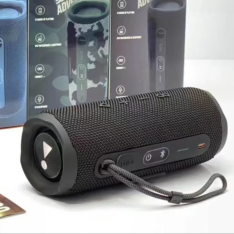 Flip 6 Altoparlante Bluetooth Portatile IPX7 Impermeabile Esterno Stereo Bass Track Tweeter Indipendente Wireless Home Music Box_voghion.com