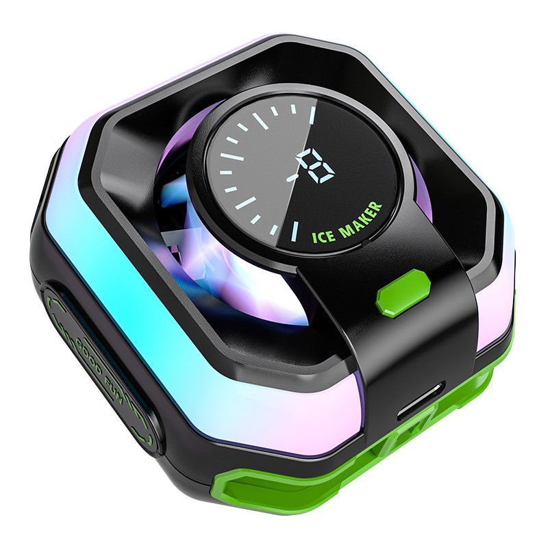 Kompatibel mit Huawei Phone Cooler Semiconductor Ice Silent Ultra-Quiet Back Clip Wiederaufladbares Kühlgerät_voghion.com