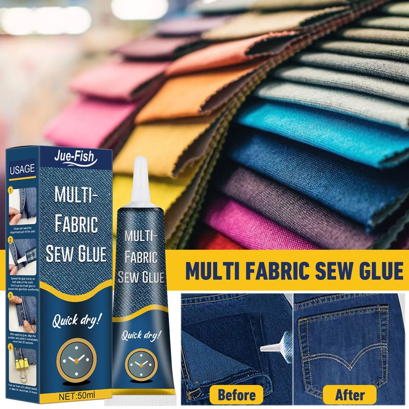 Fabric Repair Glue, Clothing Special Glue, Printing Pants Insoles, Jeans, Ripped Fabric Glue_voghion.com