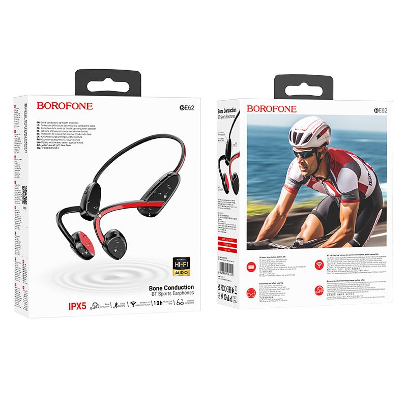 Museksfestival BE62 Nei Knochenleitung Bluetooth Kopfhörer Waasserdicht Sport Lafen Kabellos Outdoor Kopfhörer_voghion.com