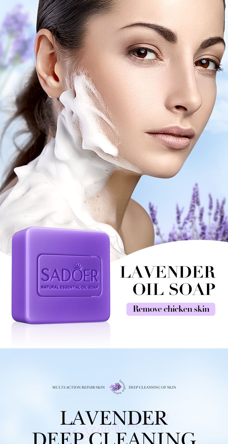 Handmade Soap SADOER Rose Ginger Vegetable Essential Oil Soap 100g Bath Soap Cleansing Body Natural Moisturizing Hand & Body Soap For Dry Skin,_voghion.com