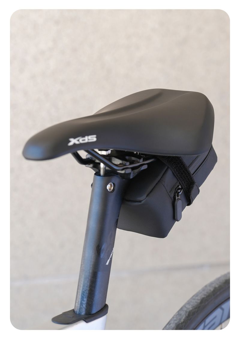 Fahrrad-Hecktasche, Mountainbike-Satteltasche, wasserdicht, kann Rücklicht aufhängen, Rennrad-Kissentasche, Fahrradausrüstung_voghion.com