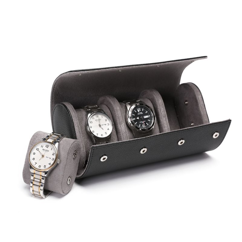 Pu Leather Watch Storage Box 1 2 3 Watch Multi-position High-end Travel Watch Box Bracelet Box Portable Watch Box_voghion.com