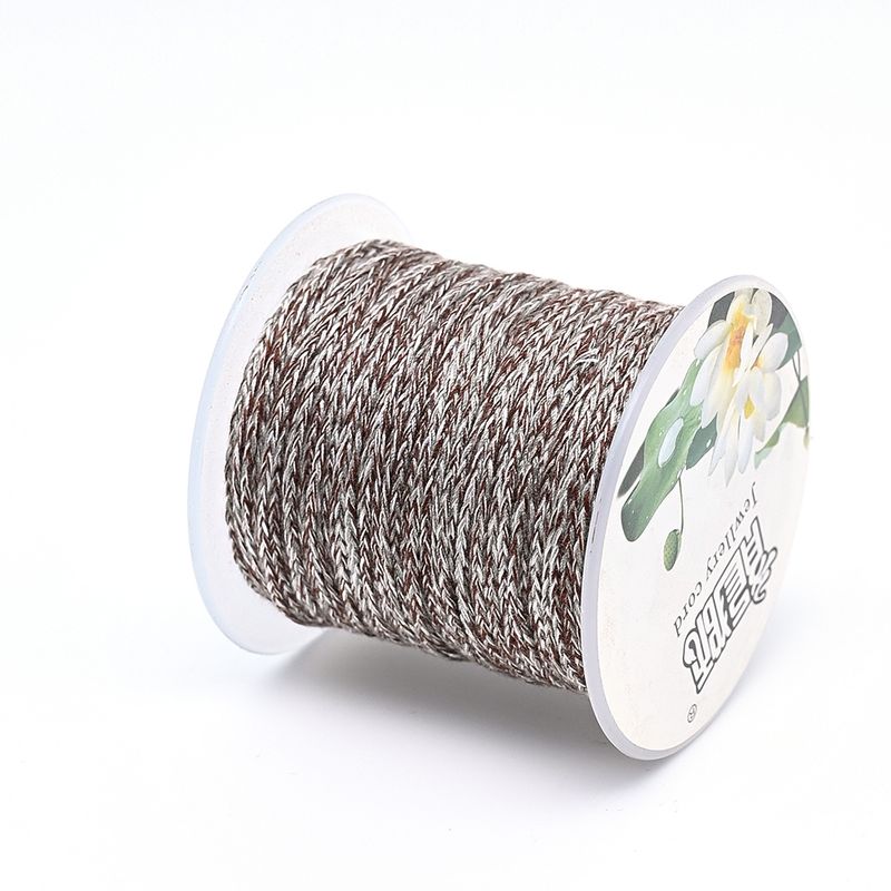1 rulle/paket bomullspolyesterrep platt bredd: 2 mm smyckestillbehör_voghion.com