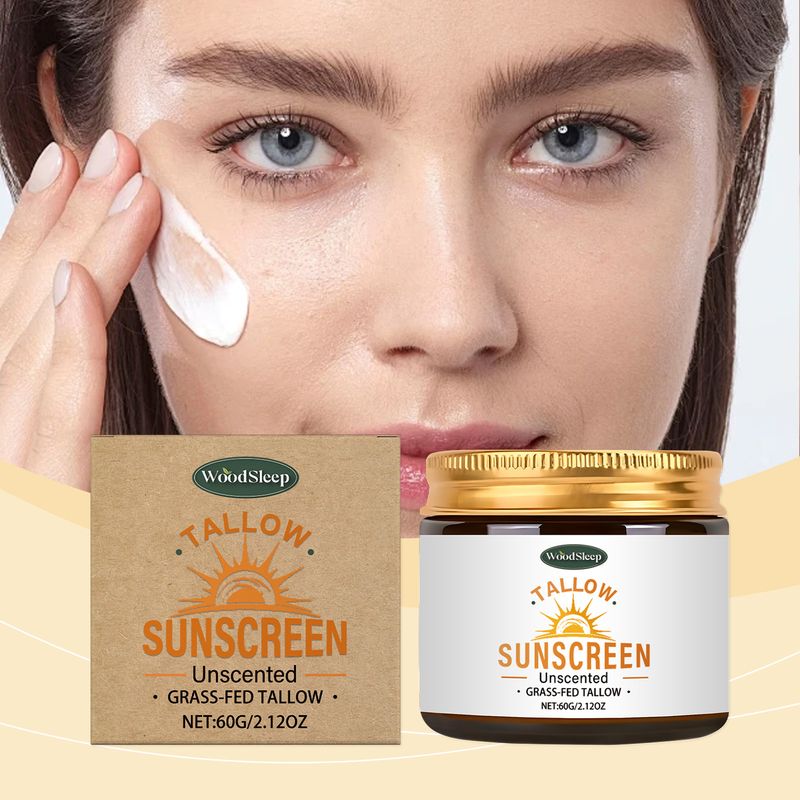 WoodSleep Cow Fat Protective Cream Summer Isolation Gentle Care Refreshing Breathable Non Greasy Moisturizing Skin_voghion.com