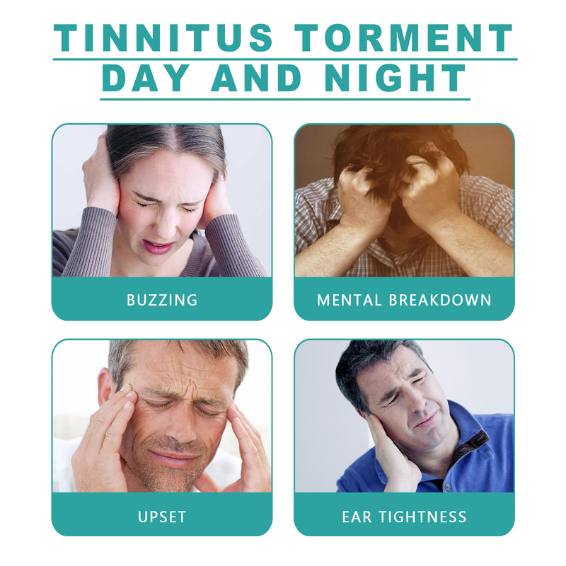 EELHOE Tinnitus Discomforts, Ear Health Alleviates Head Care Acupoint Patch_voghion.com