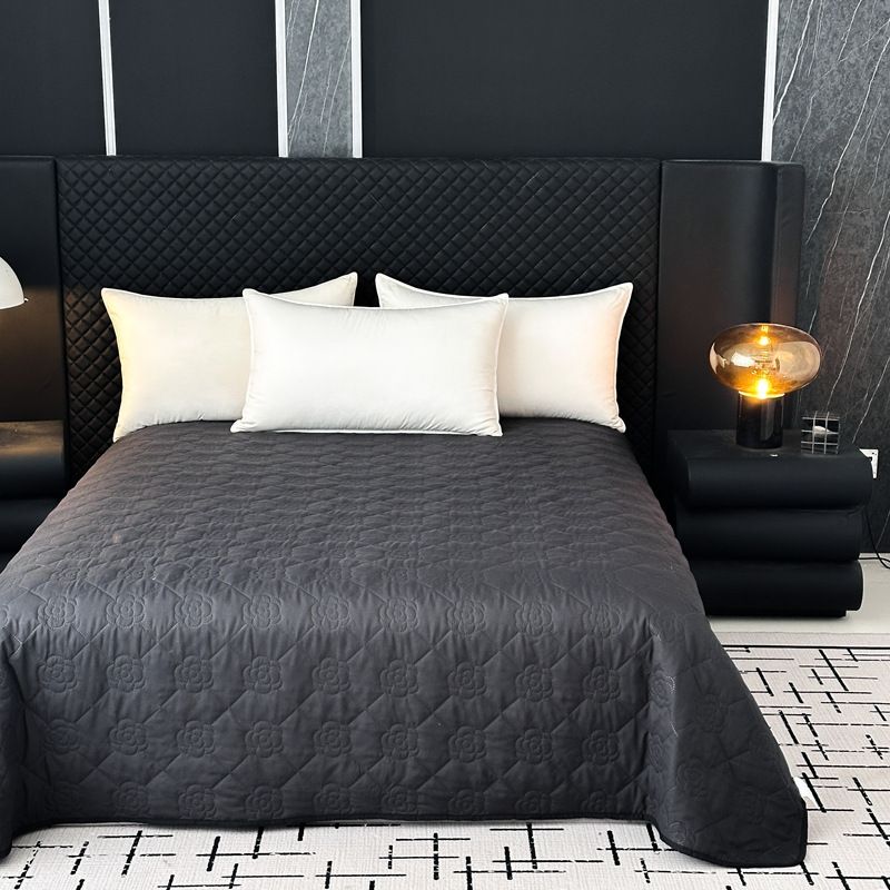 Housse de lit matelassée, housse de lit simple, résistante à l'humidité et à la saleté, drap de lit de luxe léger_voghion.com