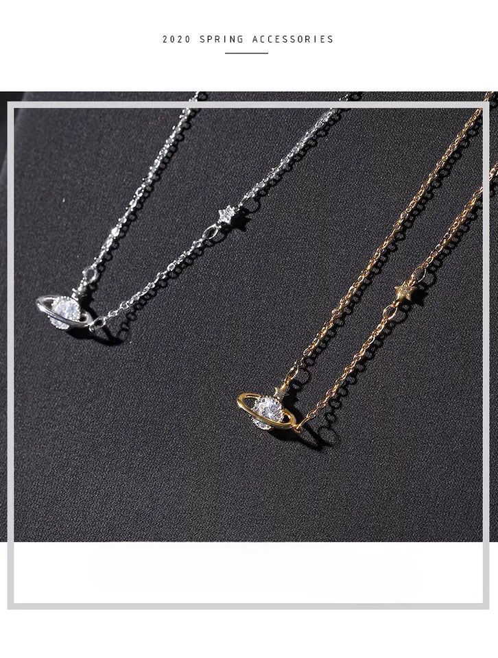 Collana Planet per donna 2023 Nuovo design di nicchia di lusso Ins Style Minimalista Trendy Migliore amica Catena per clavicola_voghion.com