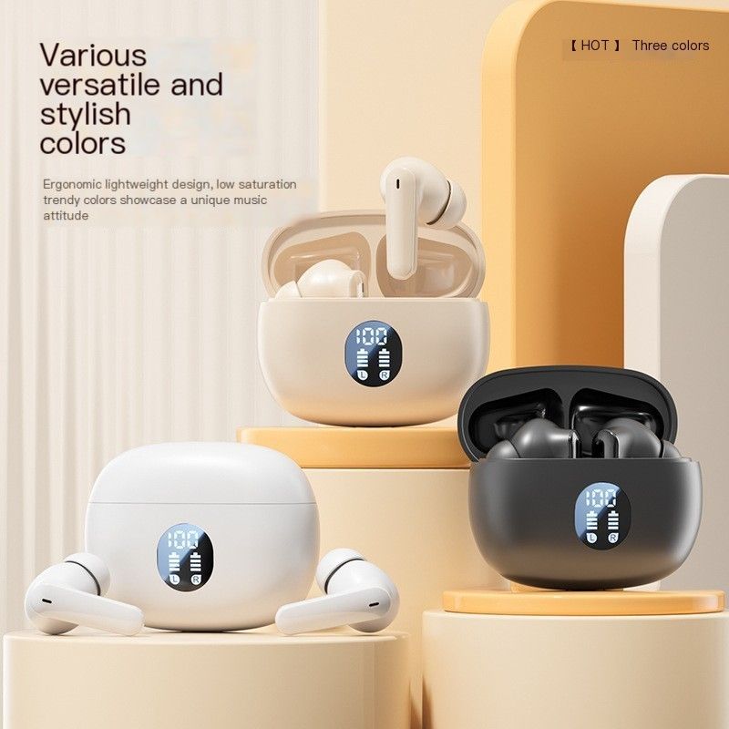 Neues 895B-Bluetooth-Headset mit Digitalanzeige, TWS-Headset mit Geräuschunterdrückung, In-Ear-Bluetooth-Headset mit superlanger Akkulaufzeit_voghion.com