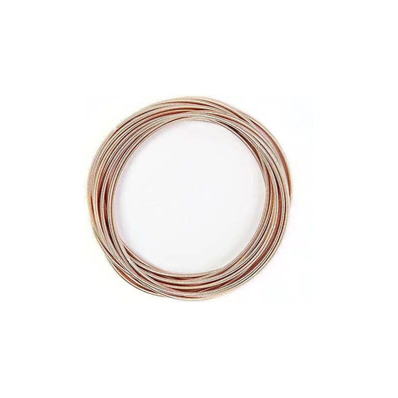 Colorful Rock Guitar String Spring Bracelet_voghion.com