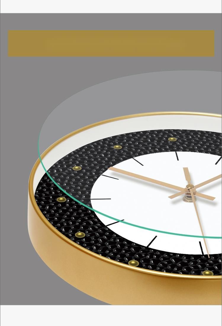 Yipula 7062 Wohnzimmer Wand Kreative Kunst Persönlichkeit Mode Schlafzimmer Ultra-Leise Home Wanduhr_voghion.com