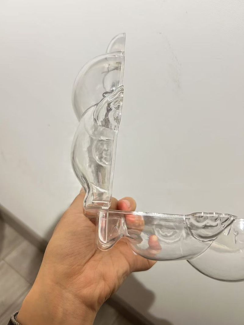 Acessórios para bonecas LBB Capa protetora de vinil de primeira geração Capa protetora de alta transparência Anti-riscos Capa contra poeira Bolsa para guardar roupas de bebê_voghion.com