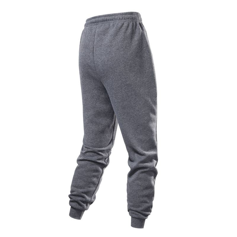 Slim-Fit Fleece-Jogginghose für Herren – Thermo-Jogginghose im Winter mit schmaler Passform und Kordelzug für Fitnessstudio und Freizeit (4 Farben, XS-XXL)_voghion.com