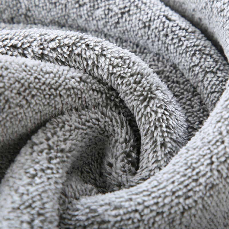 105*200 Extra Bath Thick Coral Fleece Soft Water Absorbing No Lint Bathroom Quick Drying Towel Large_voghion.com
