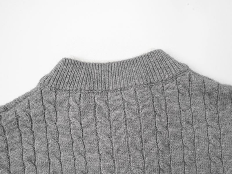 Eon Modish 25 Autumn New American Style Simple Versatile Two-Piece Knitted Sweater_voghion.com
