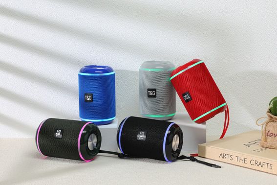 TG291 LED spalvinga Bluetooth lauko žemųjų dažnių patranka, nešiojama aukštos kokybės kortelės BT garsiakalbis_voghion.com