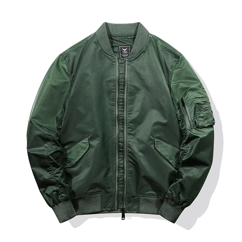 Férfi bomber dzseki, katonai MA1 pilóta dzseki, férfi baseball egyenruha, férfi szerszámos dzseki, plus size M-4XL_voghion.com