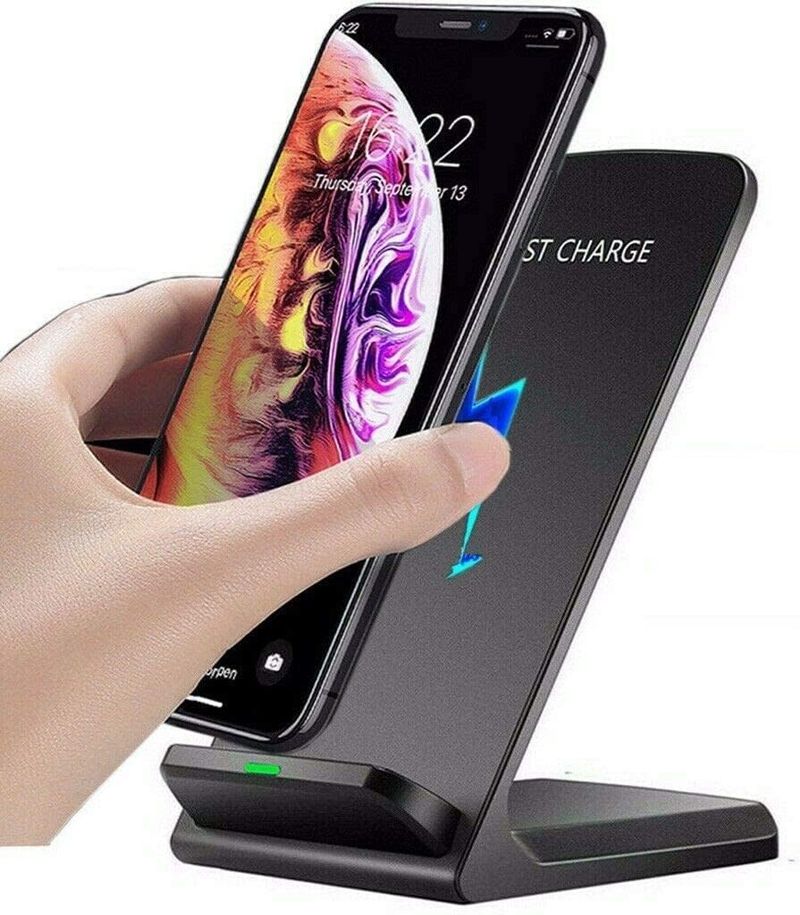 30W Schnelle Drahtlose Ladegerät Stand Dock Für Apple IPhone Samsung Android Telefon Neue_voghion.com