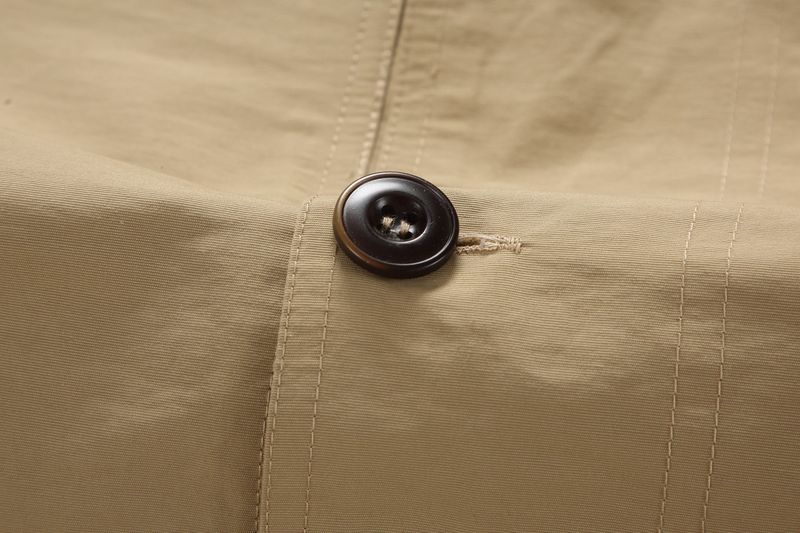 Giacca da uomo in stile vintage americano, cappotto oversize in cotone lavato con tasca staccabile per l'autunno_voghion.com