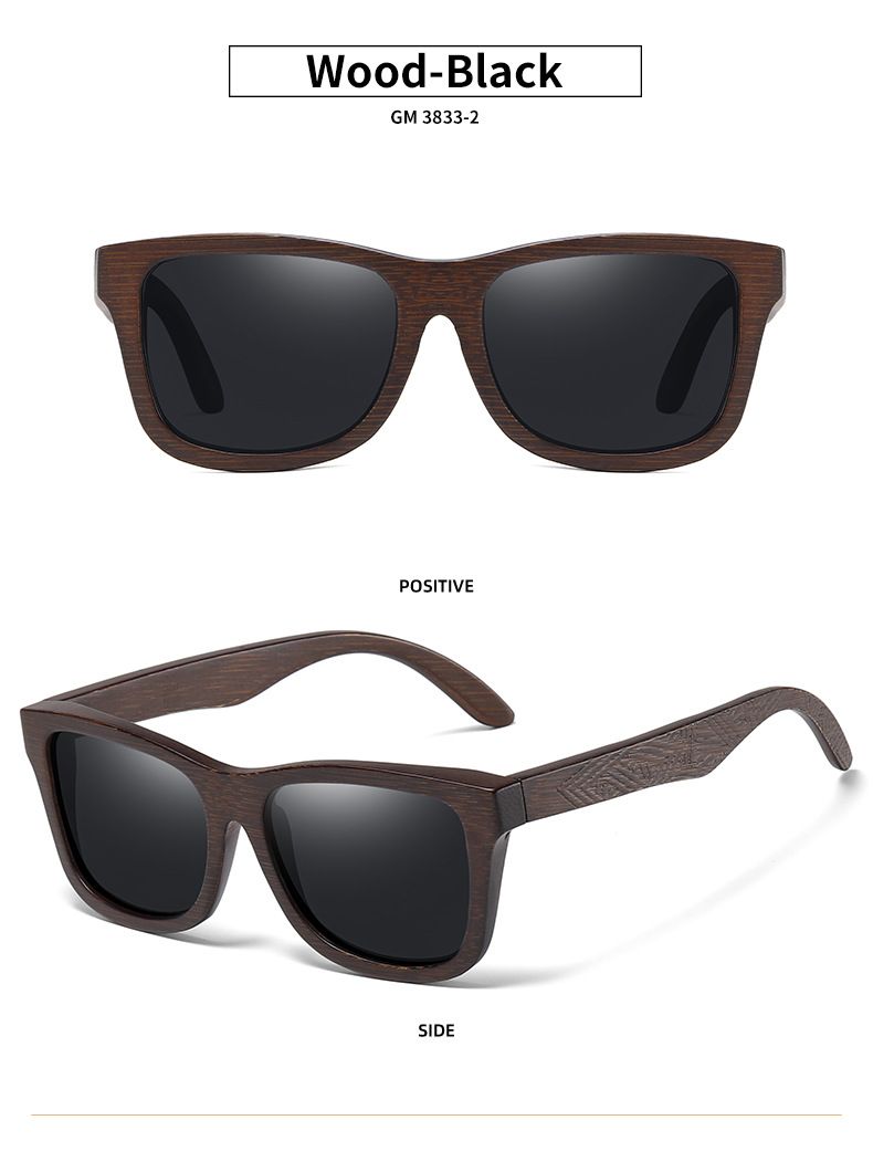 Nuovi occhiali da sole alla moda in legno da uomo, occhiali da sole in bambù e legno_voghion.com