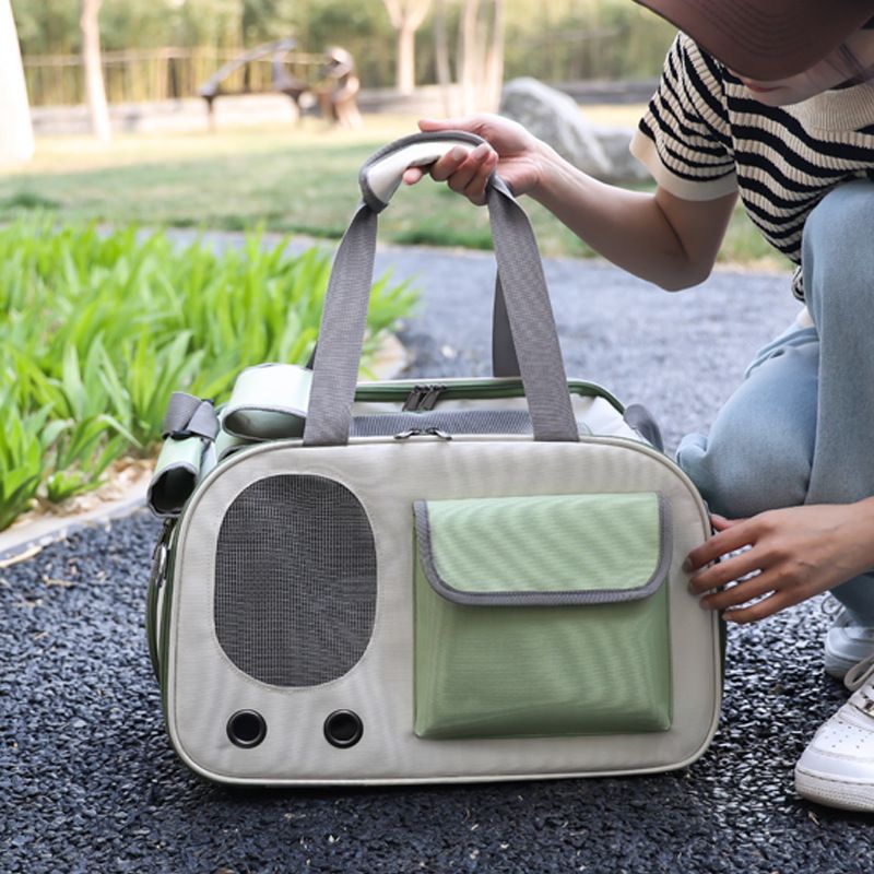 New Cat Portable Handbag Breathable Pet All-Season Universal Rolling Bag_voghion.com