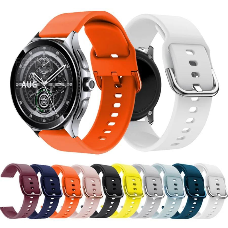 Replacement Band Xiaomi 2 Strap Silicone Bracelet For Mi Watch S3 S1 Active Pro Color2 S2 42 46mm_voghion.com