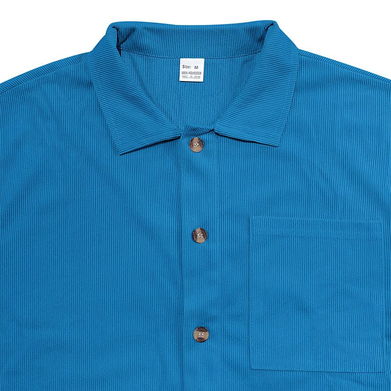 Herrenbekleidung 2024: Neuer lässiger und bequemer Anzug mit Revers und kurzen Ärmeln für Herren_voghion.com